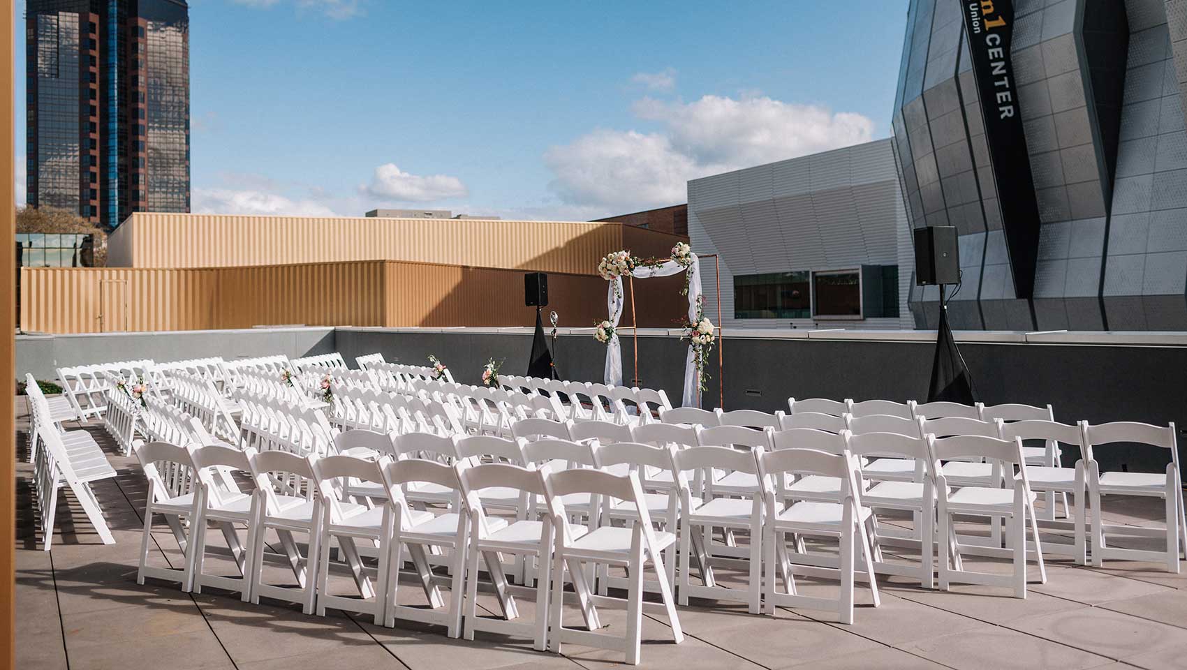 Magnolia Terrace Ceremony Set-Up