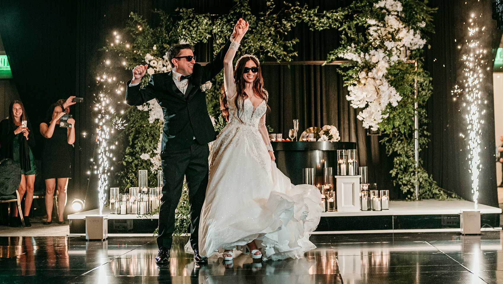 Newlyweds Celebrate