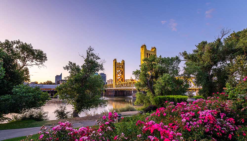 bridge over water