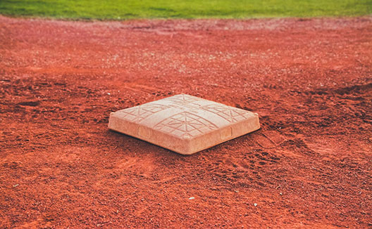 base on the field